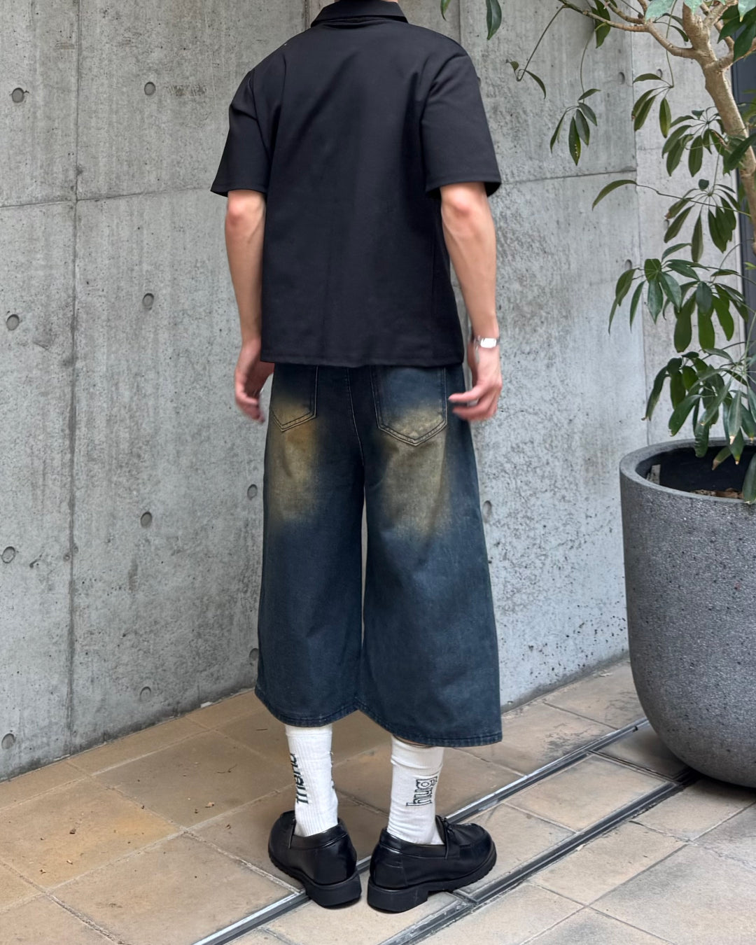 ヴィンテージライクウォッシュバギージョーツ TO1249