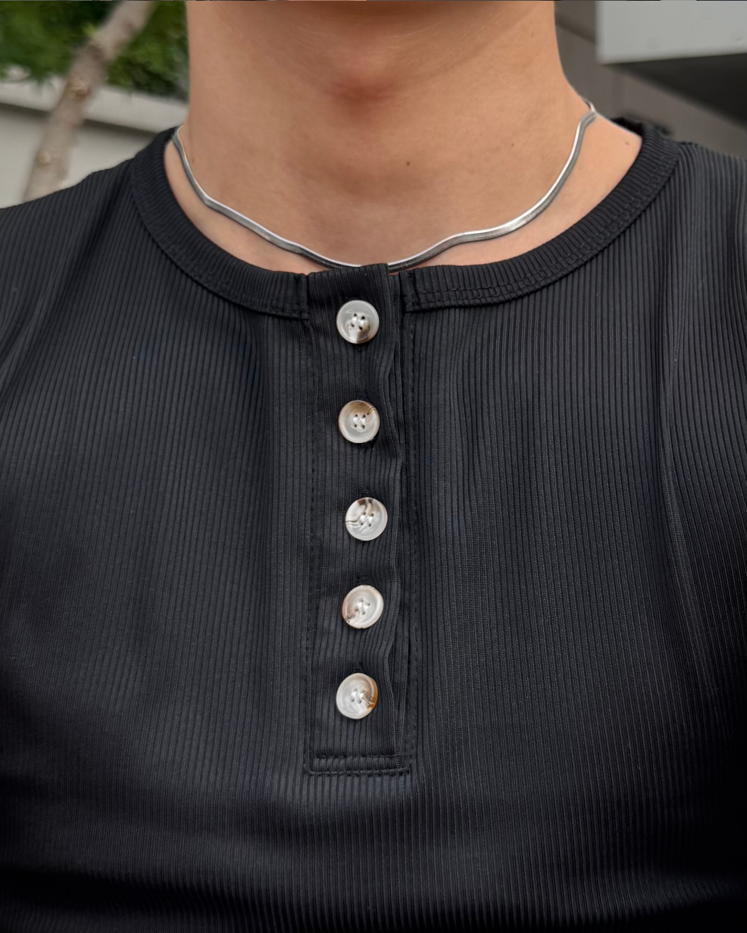 マッスルフィットヘンリーネックタンクトップ TO1270