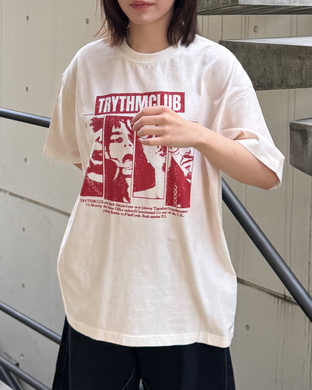 ヴィンテージライクバンドTシャツ TO1366