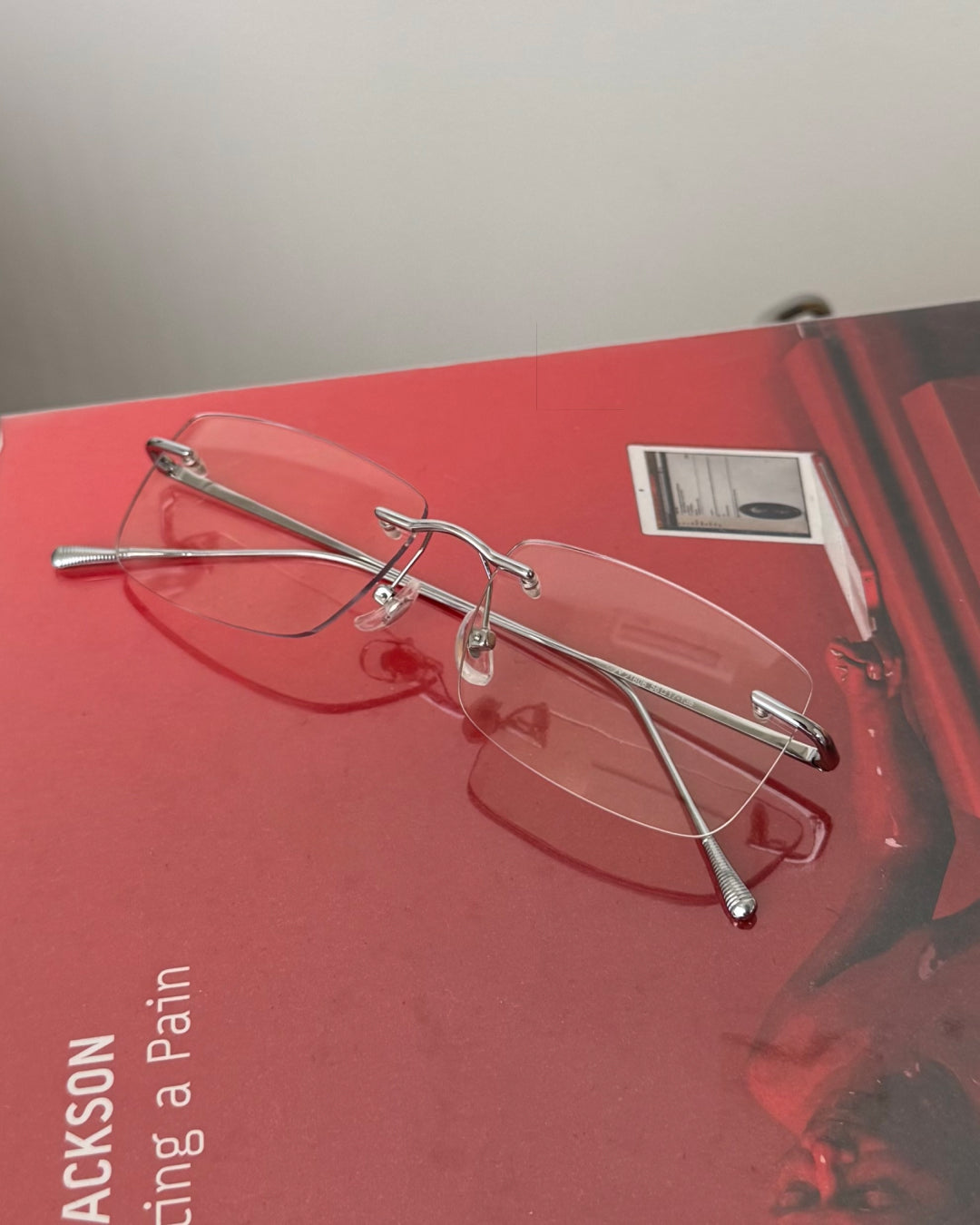 リムレスメガネ TO1377