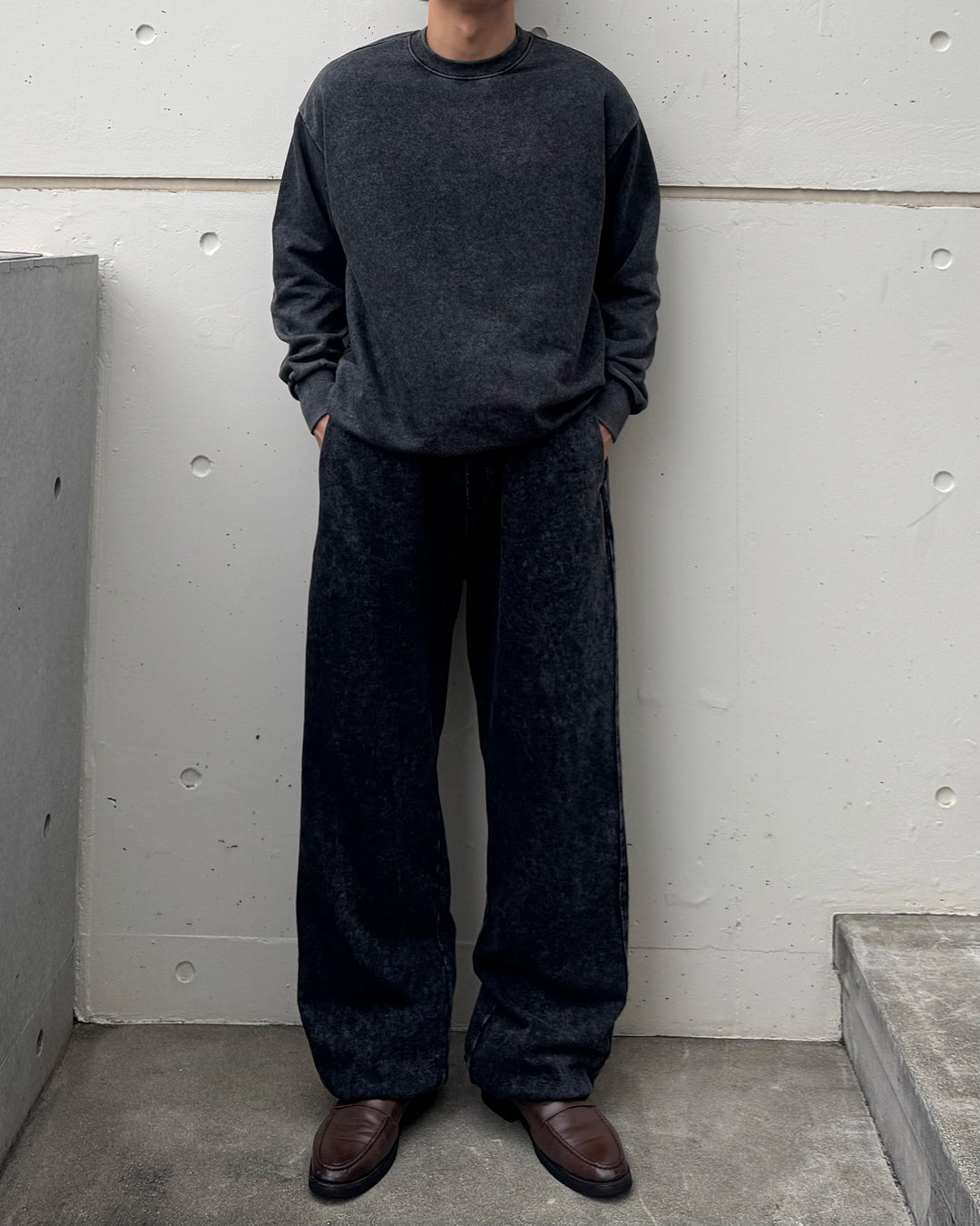 ピグメントルームウェアスウェットパンツ/セットアップ可
TO1490