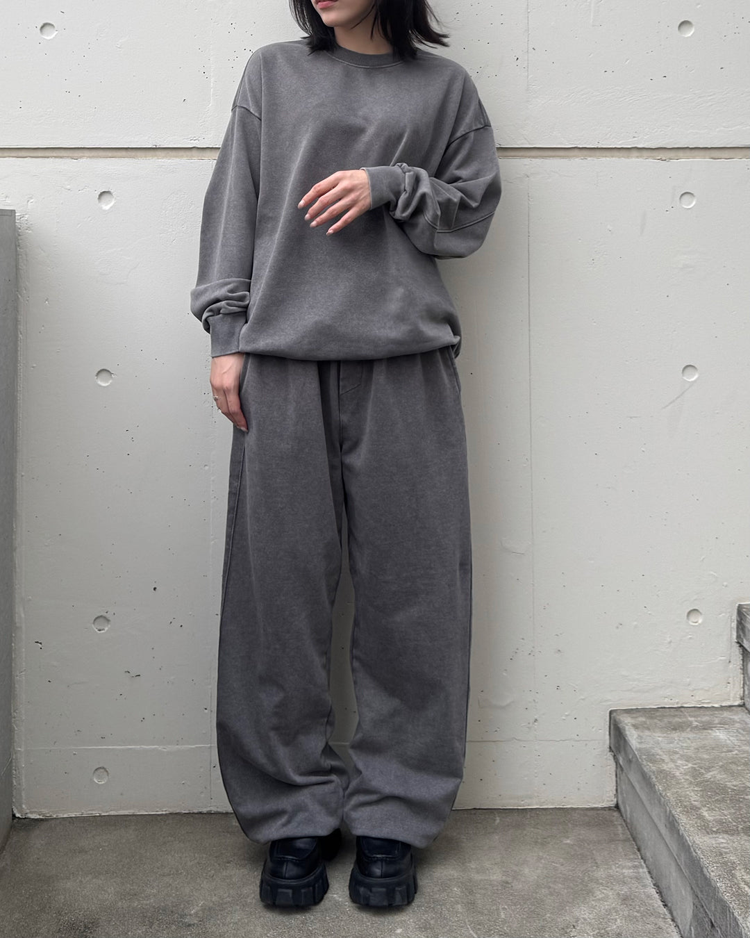 ピグメントルームウェアスウェットパンツ/セットアップ可
TO1490