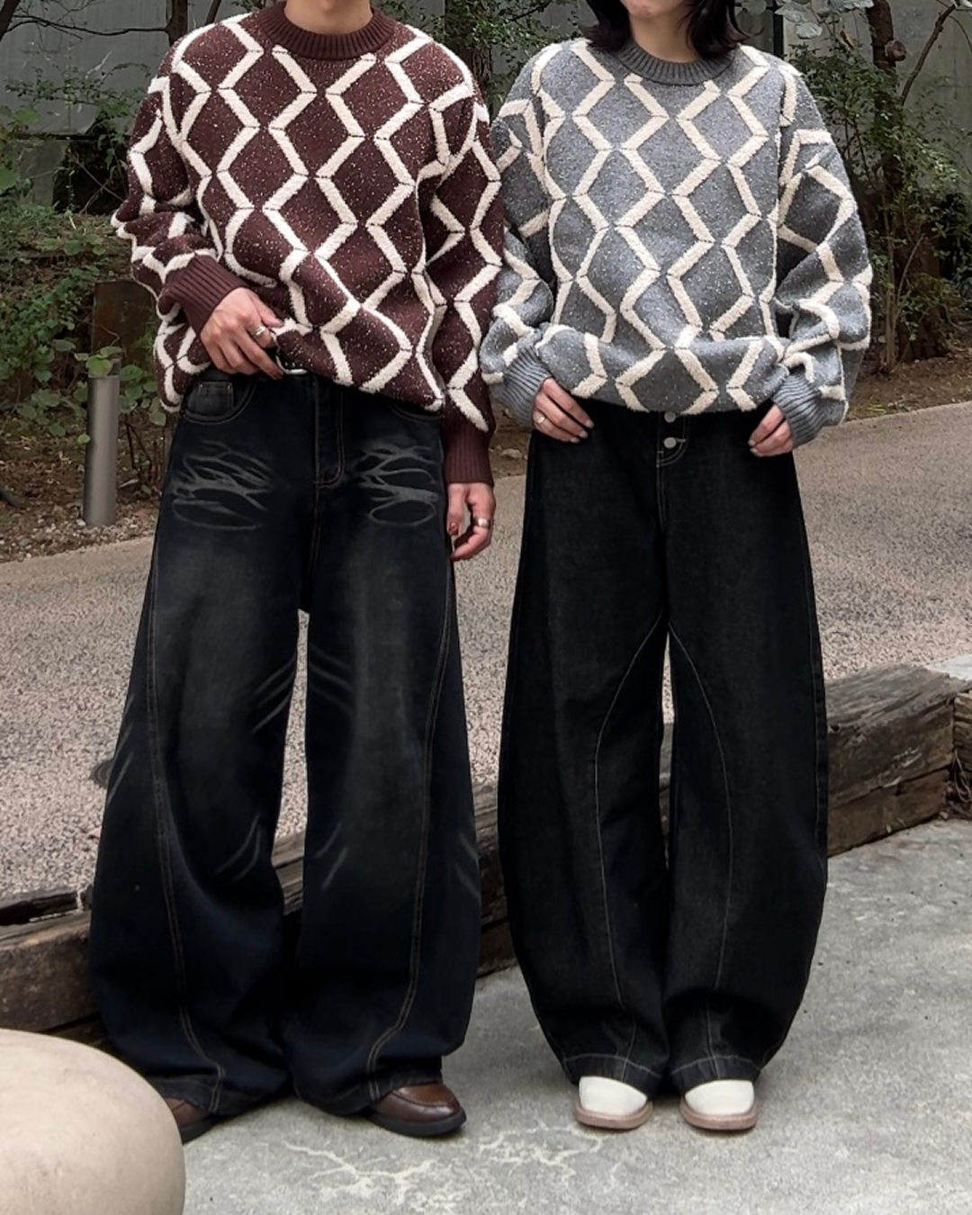 【即納】ステッチボタンフライカーブデニム TO1800