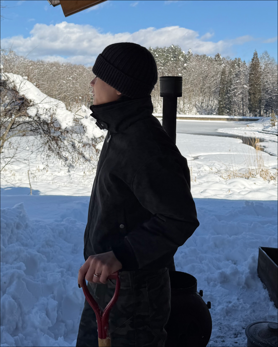 3wayボア襟キルティングジャケット TO1579