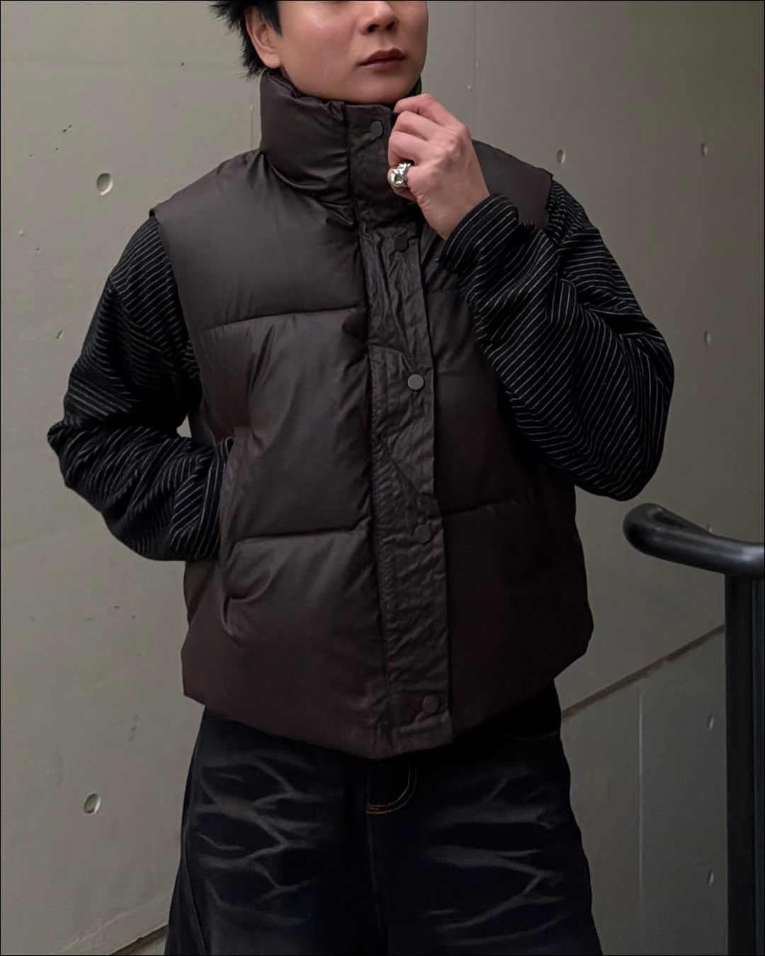 パテッドウィンターベスト
TO1678