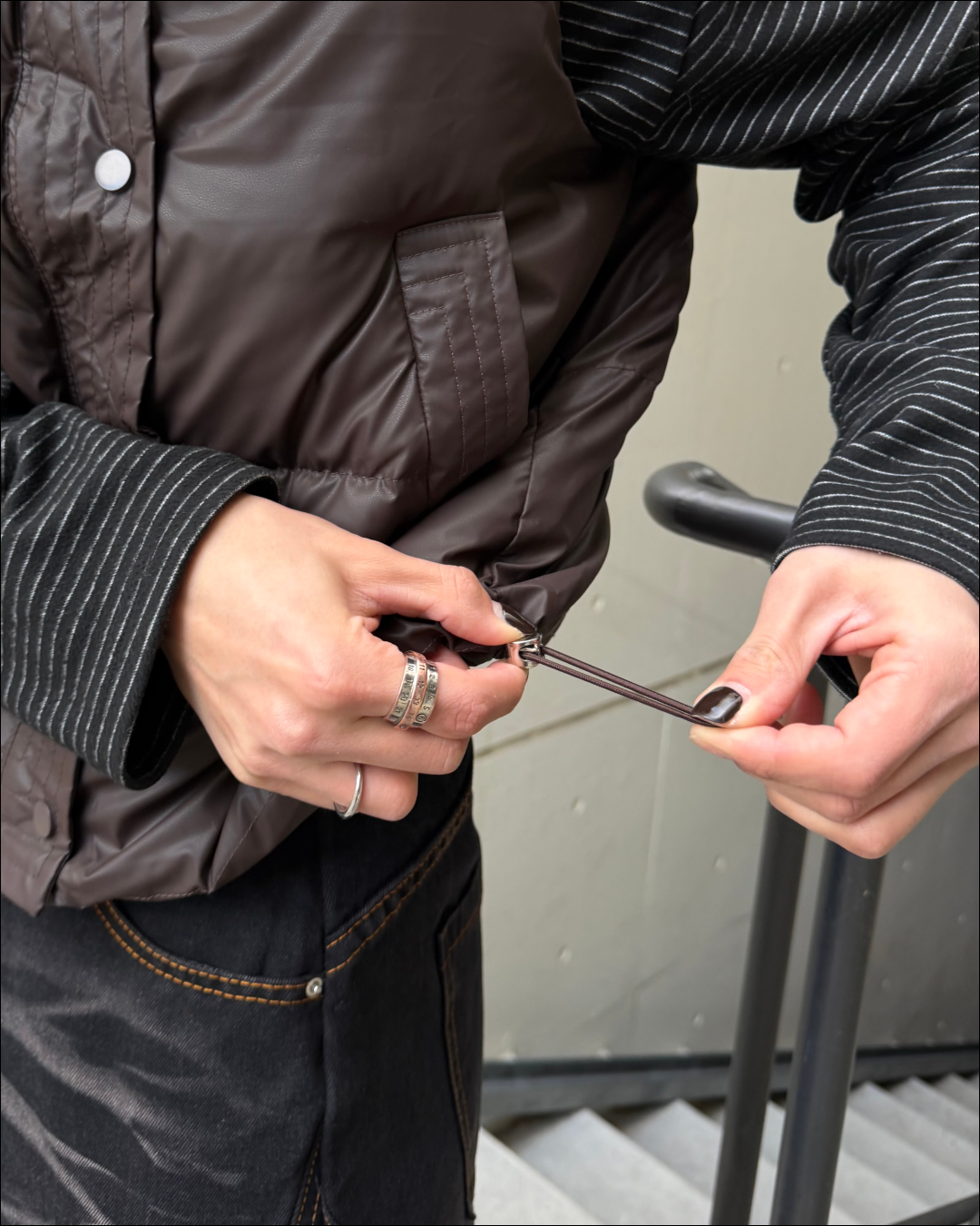 パテッドウィンターベスト
TO1678