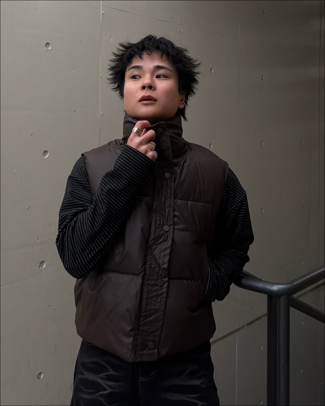 パテッドウィンターベスト
TO1678