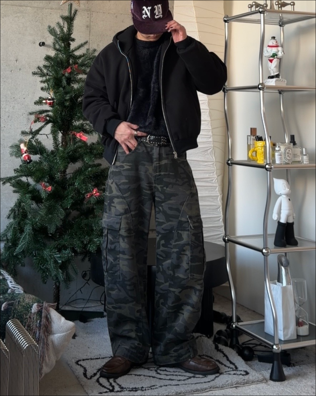 【即納】6ポケットシーズンレスカモフラパンツ TO1832