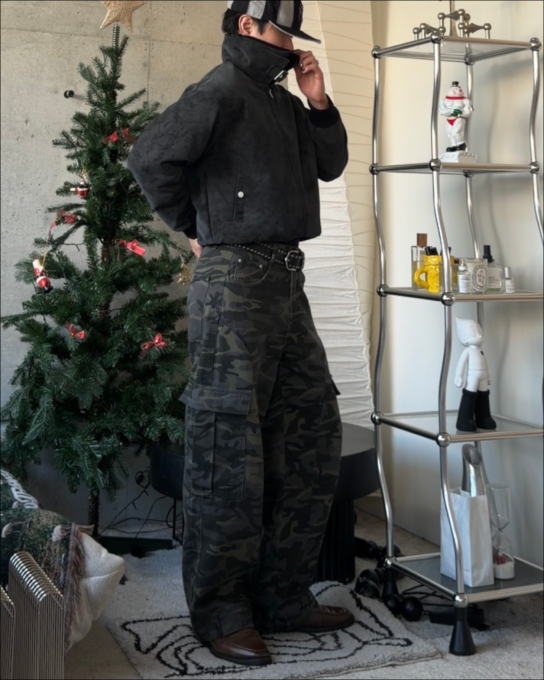 【即納】6ポケットシーズンレスカモフラパンツ TO1832