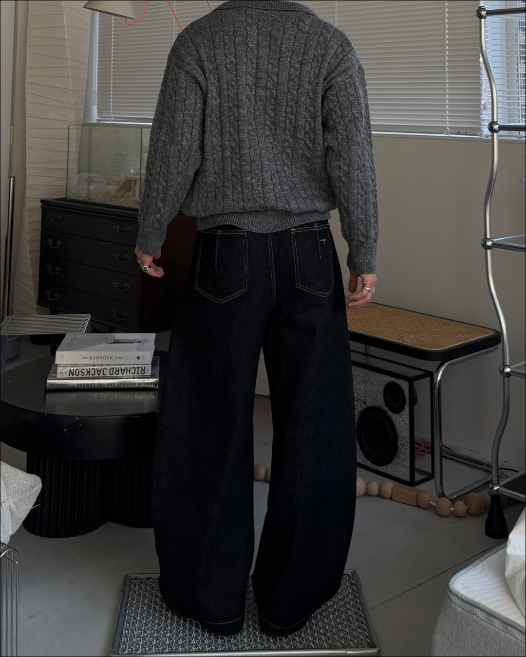 フェイクレイヤードショートニット TO3069
