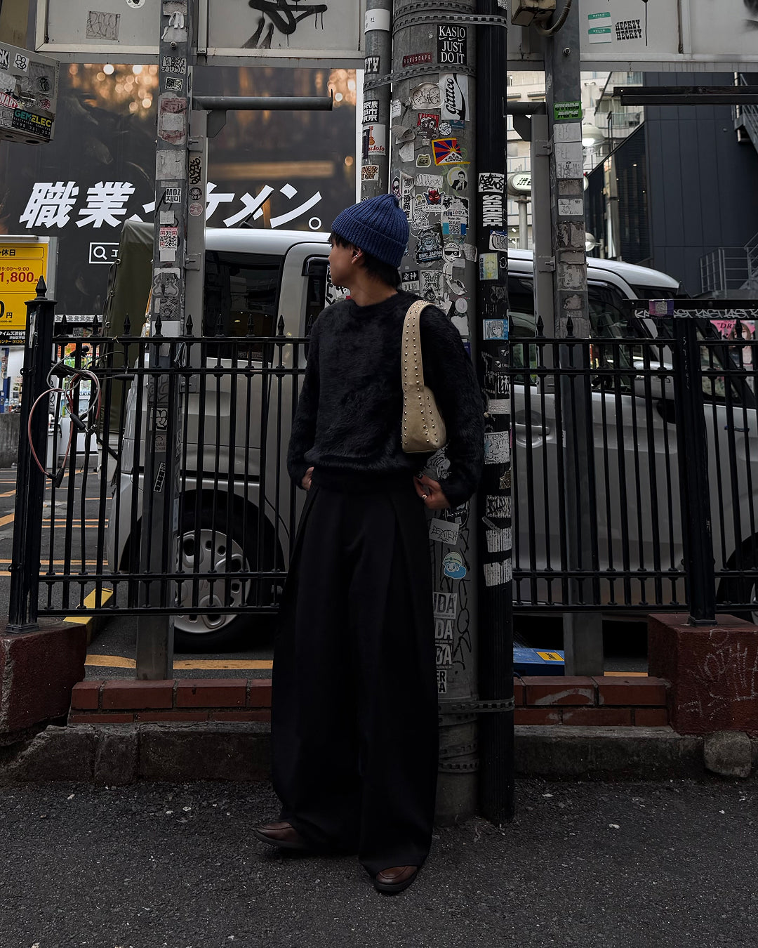 シャギーショートニット TO4000