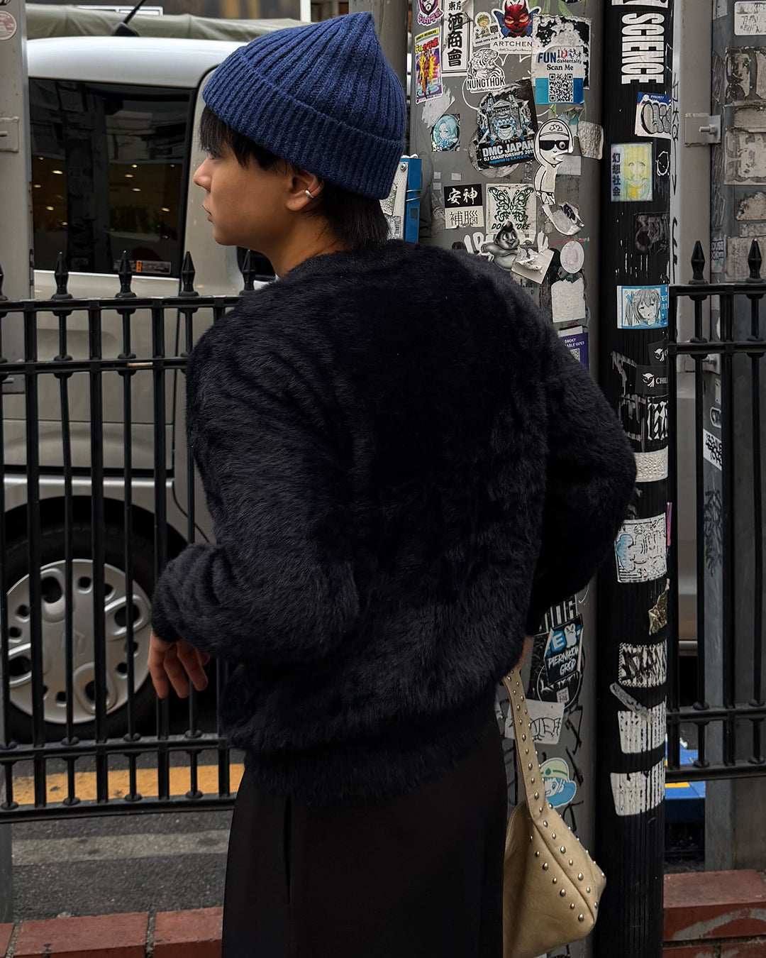 シャギーショートニット TO4000