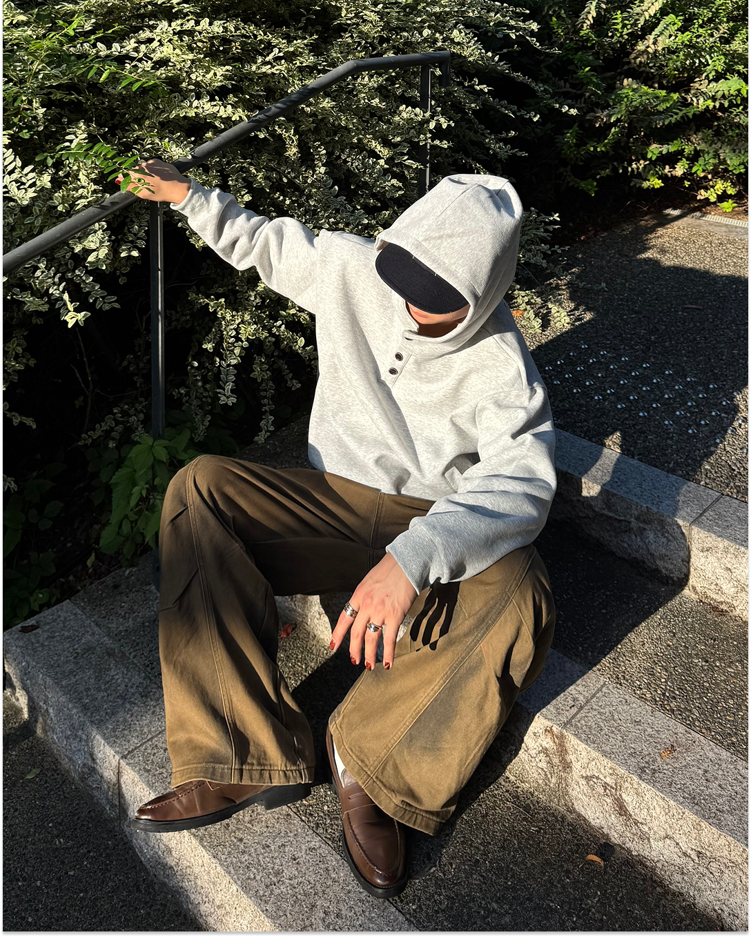 【即納】ボタンフーディー TO5000