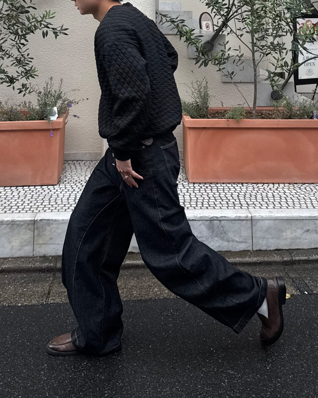 【即納】オータムキルティングスウェットTO5006