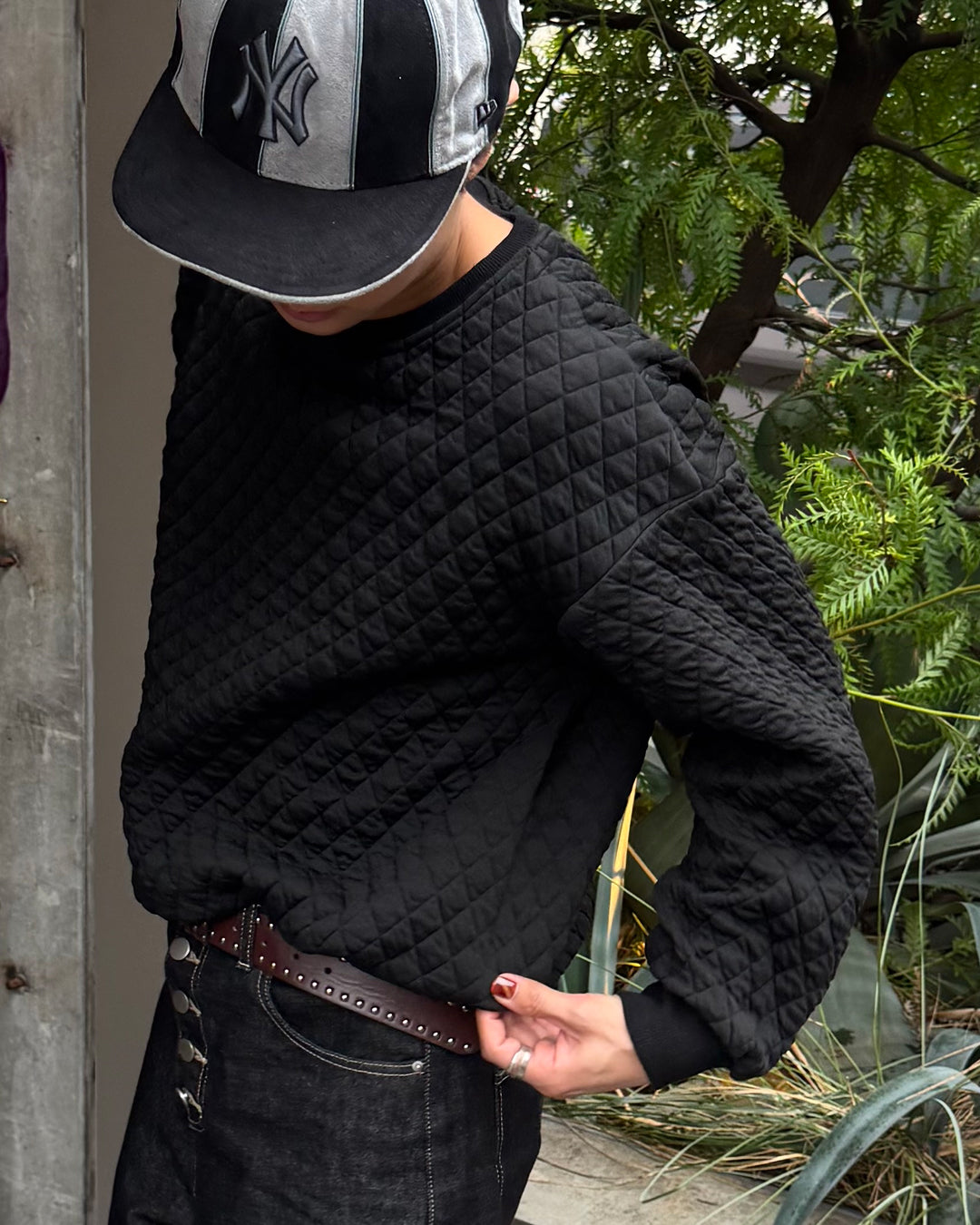 【即納】オータムキルティングスウェットTO5006