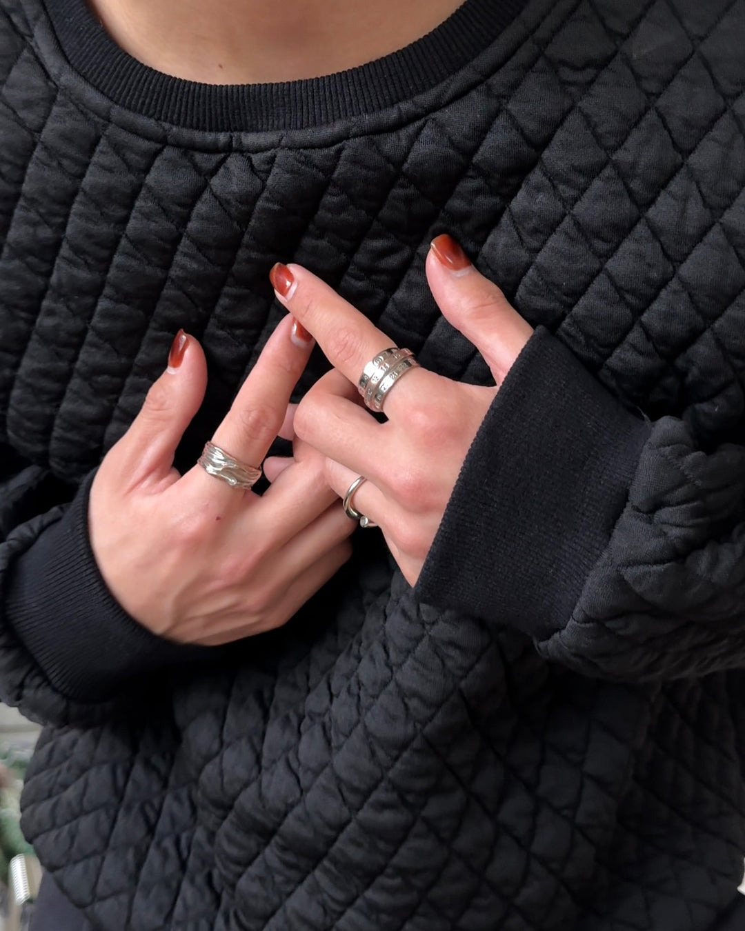 【即納】オータムキルティングスウェットTO5006