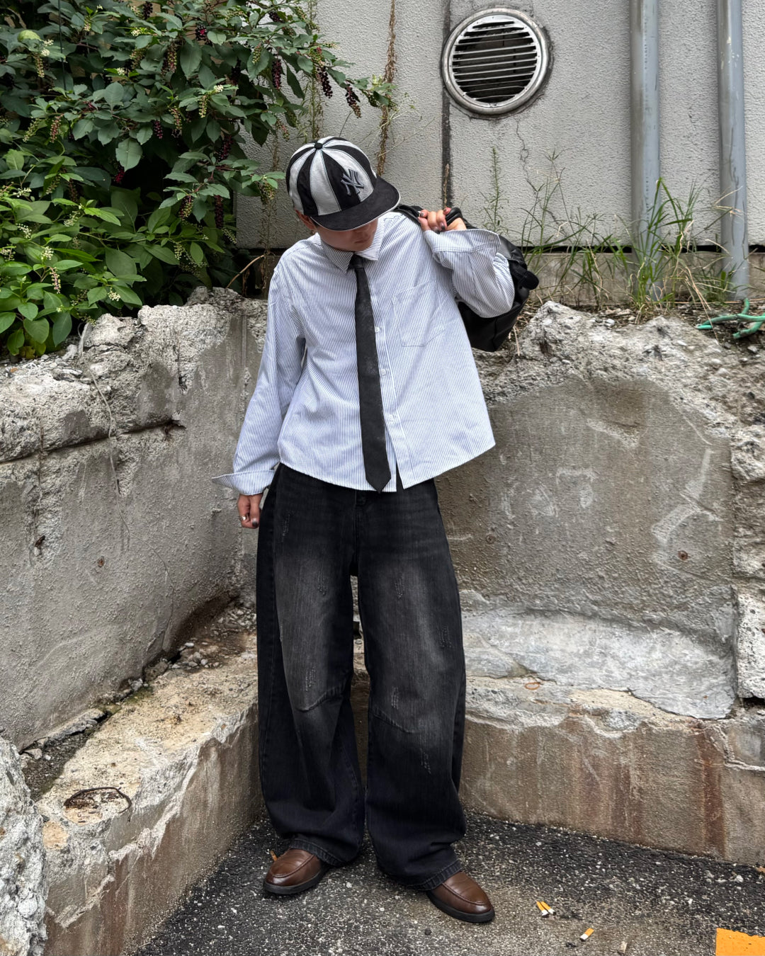 【即納】スラブウォッシュカーブデニム TO5011