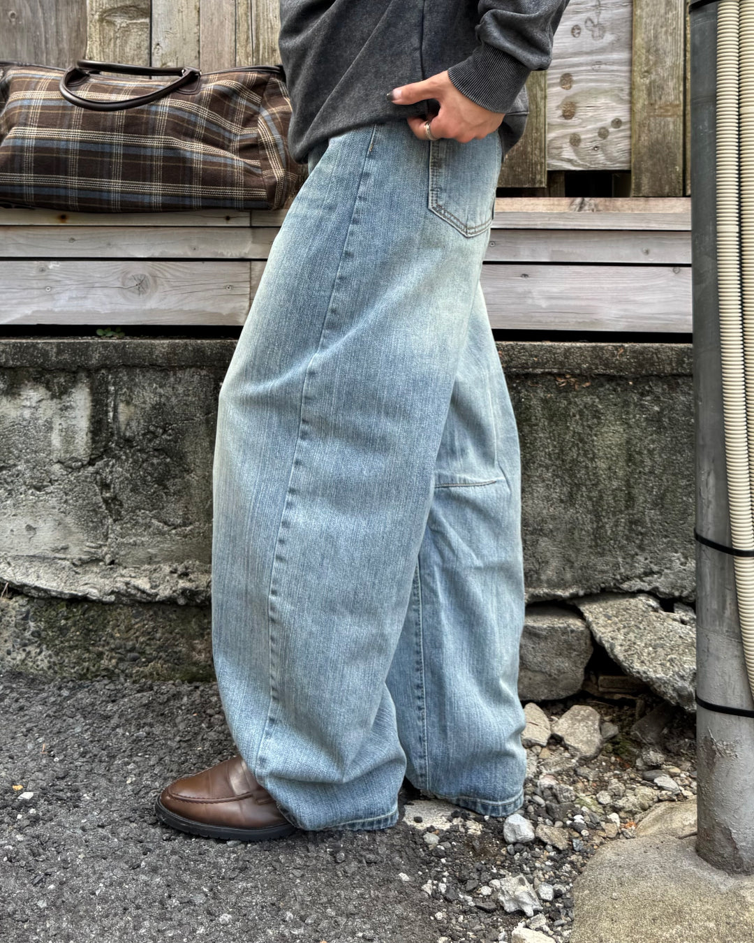 【即納】スラブウォッシュカーブデニム TO5011