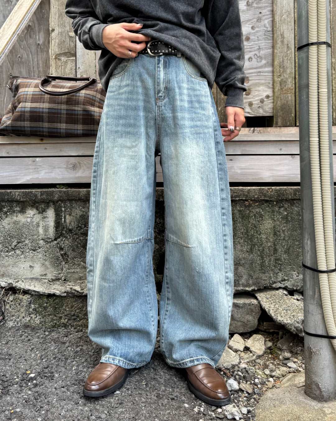 【即納】スラブウォッシュカーブデニム TO5011