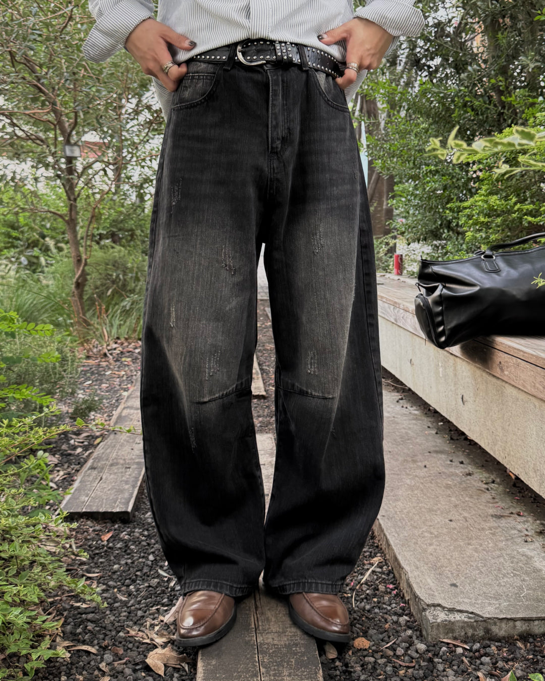 【即納】スラブウォッシュカーブデニム TO5011