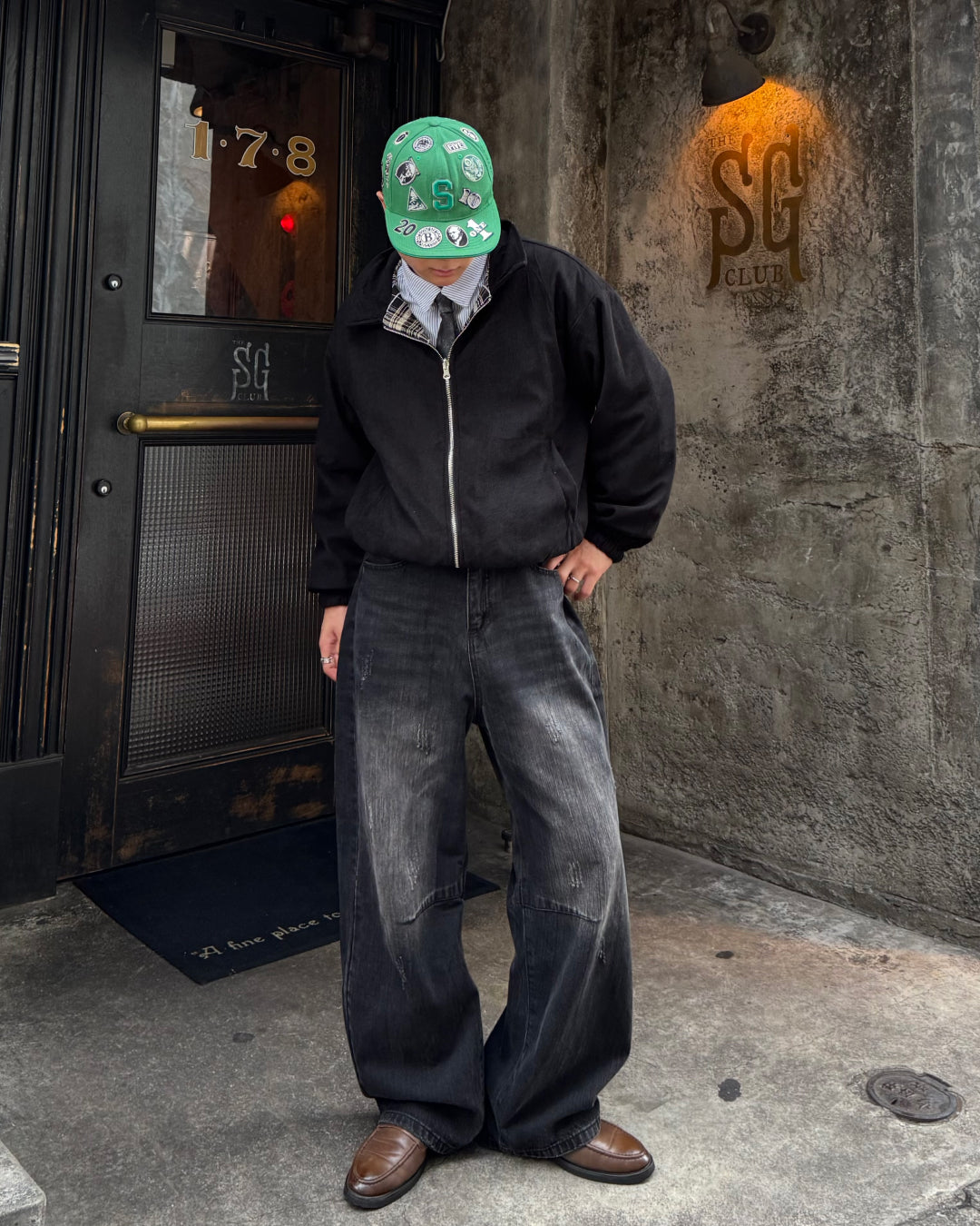 【即納】スラブウォッシュカーブデニム TO5011