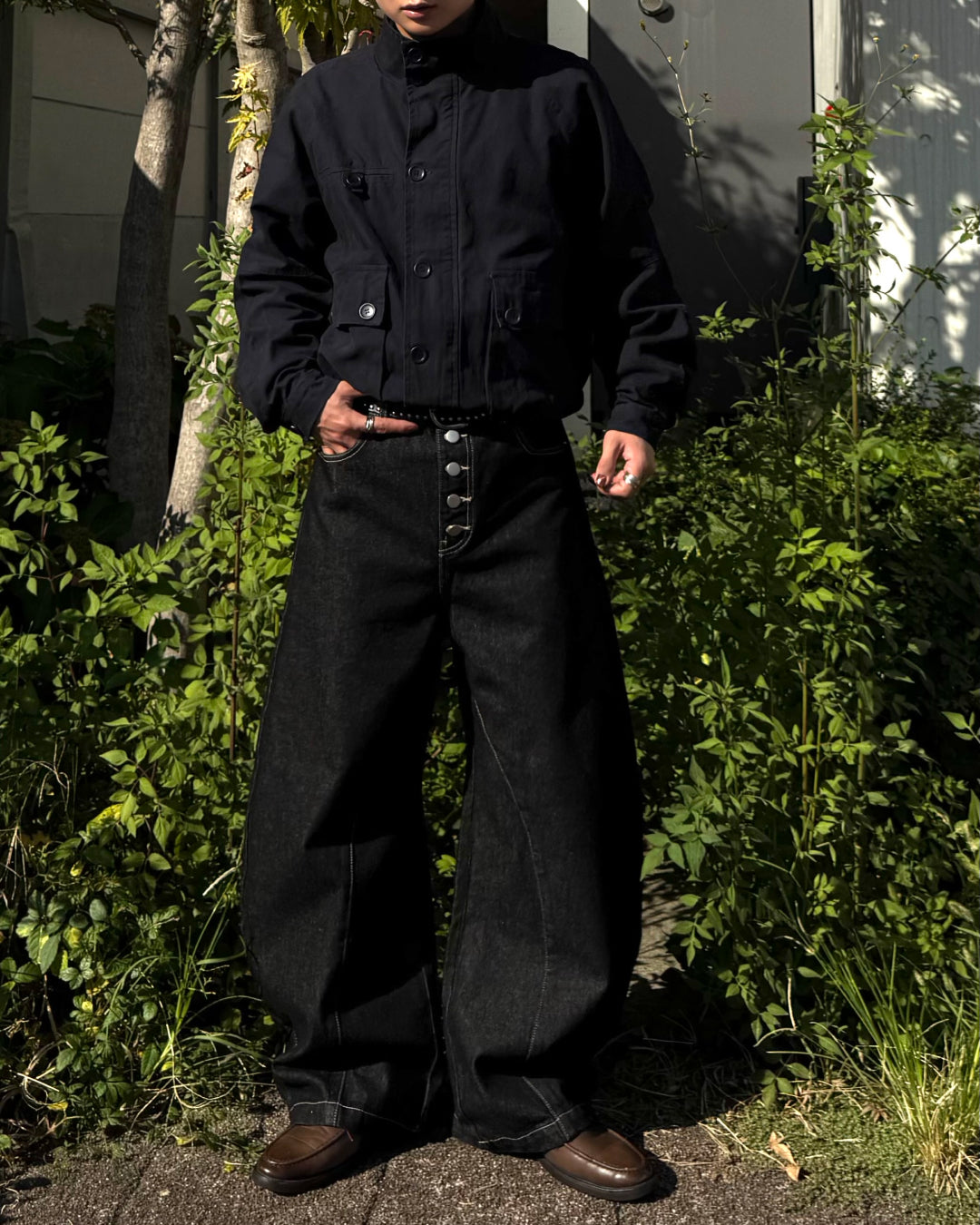 【即納】ユニセックススタンドネックショートブルゾン TO5012