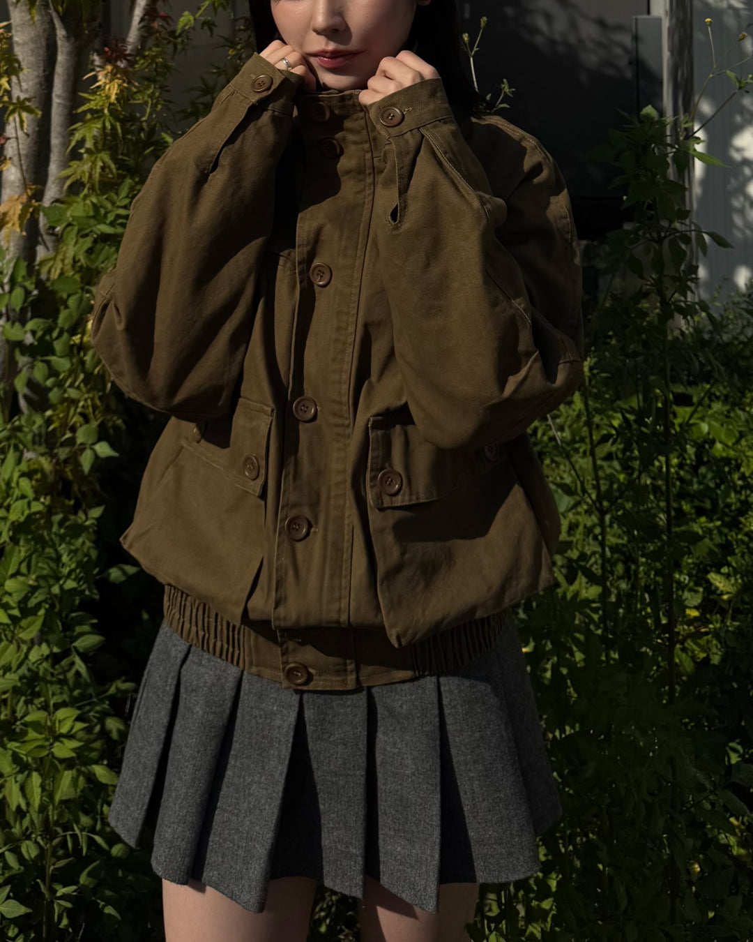 【即納】ユニセックススタンドネックショートブルゾン TO5012