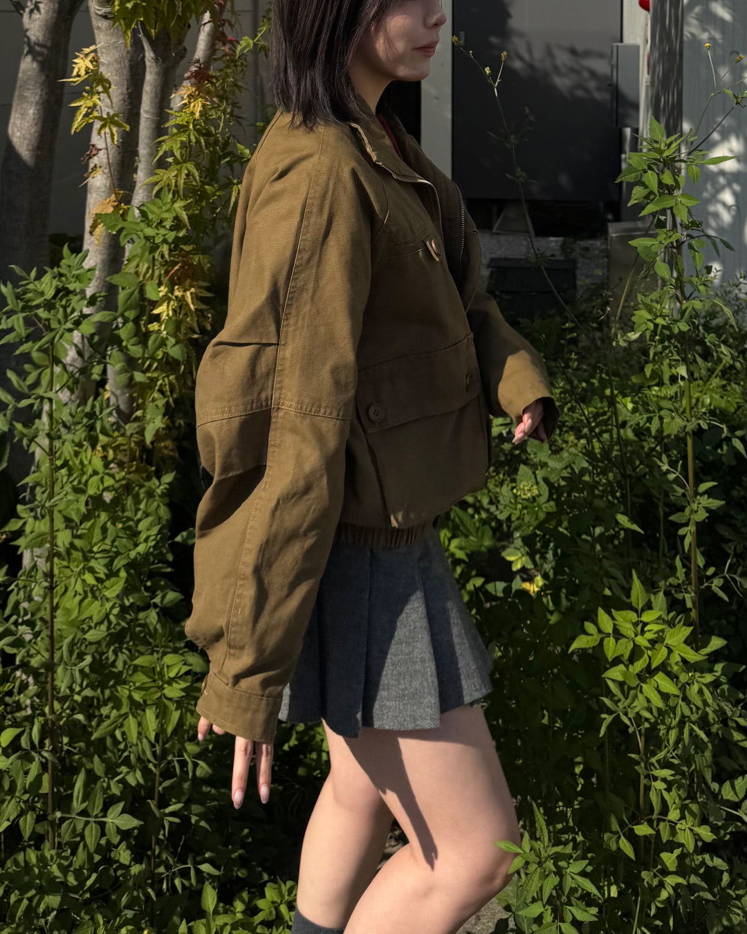 【即納】ユニセックススタンドネックショートブルゾン TO5012