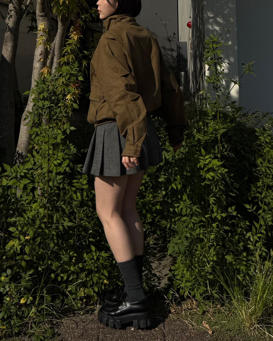 【即納】ユニセックススタンドネックショートブルゾン TO5012