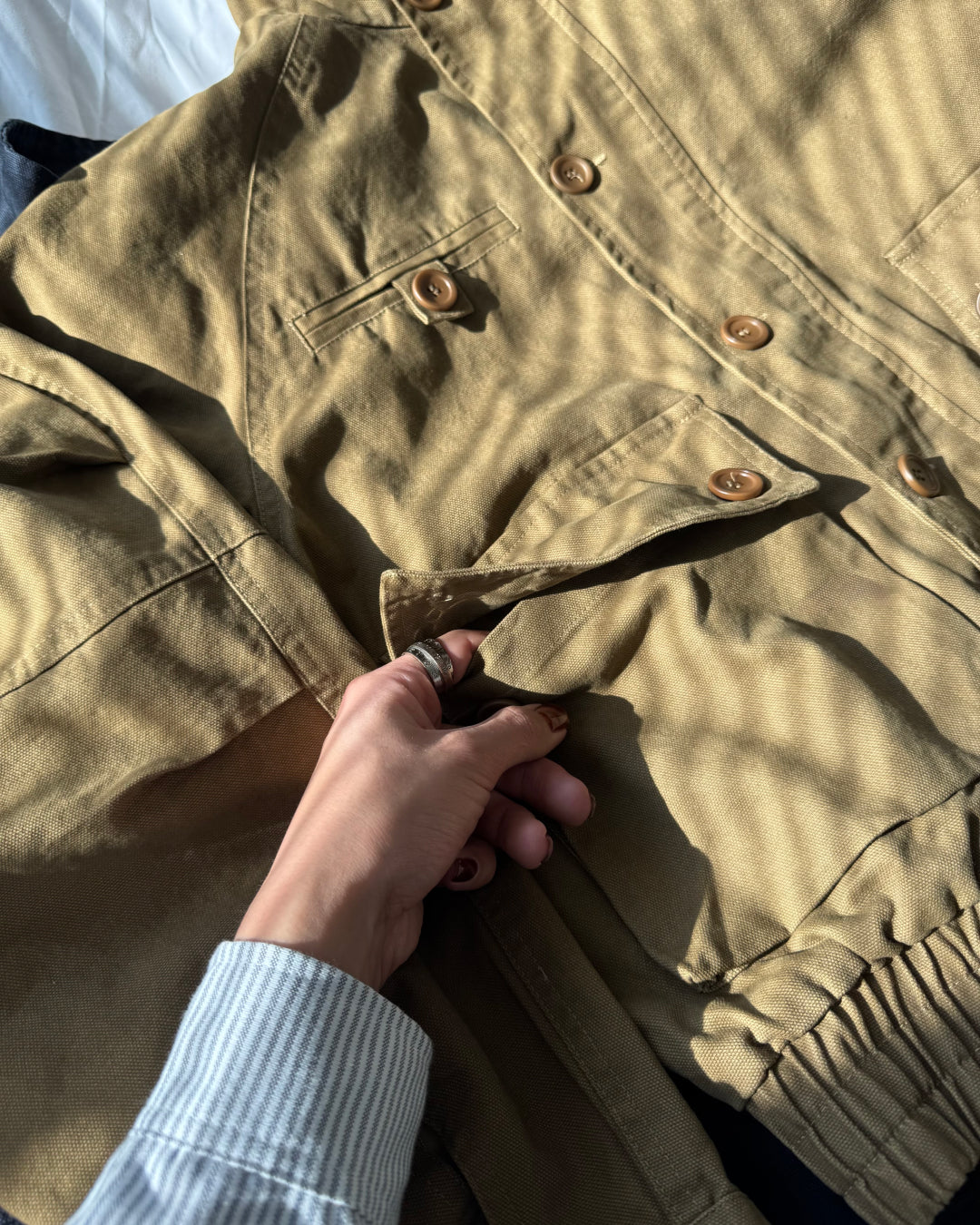 【即納】ユニセックススタンドネックショートブルゾン TO5012