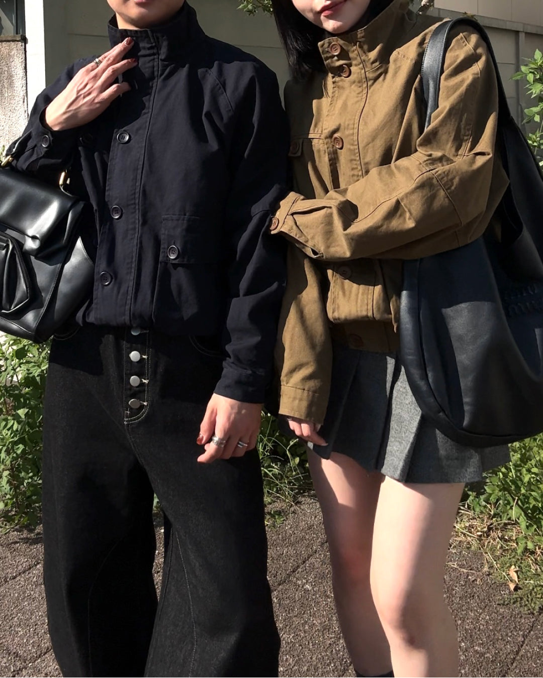 【即納】ユニセックススタンドネックショートブルゾン TO5012