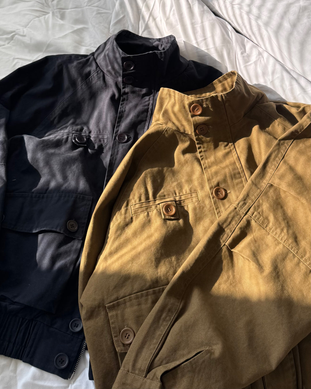 【即納】ユニセックススタンドネックショートブルゾン TO5012