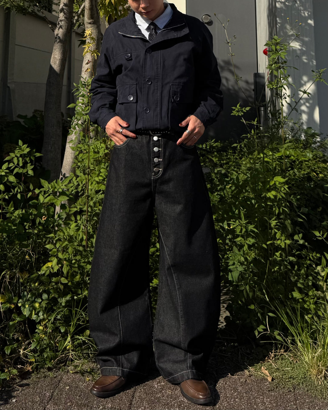 【即納】ユニセックススタンドネックショートブルゾン TO5012