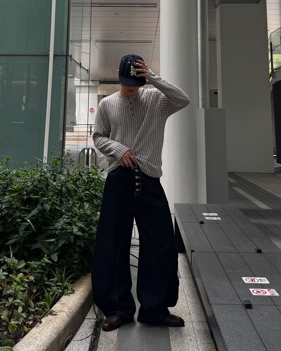 【即納】シアーヘンリーネックロンT TO5037