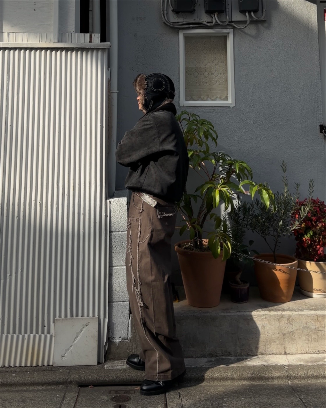 【即納】6ポケットフリンジデニムパンツ TO5065