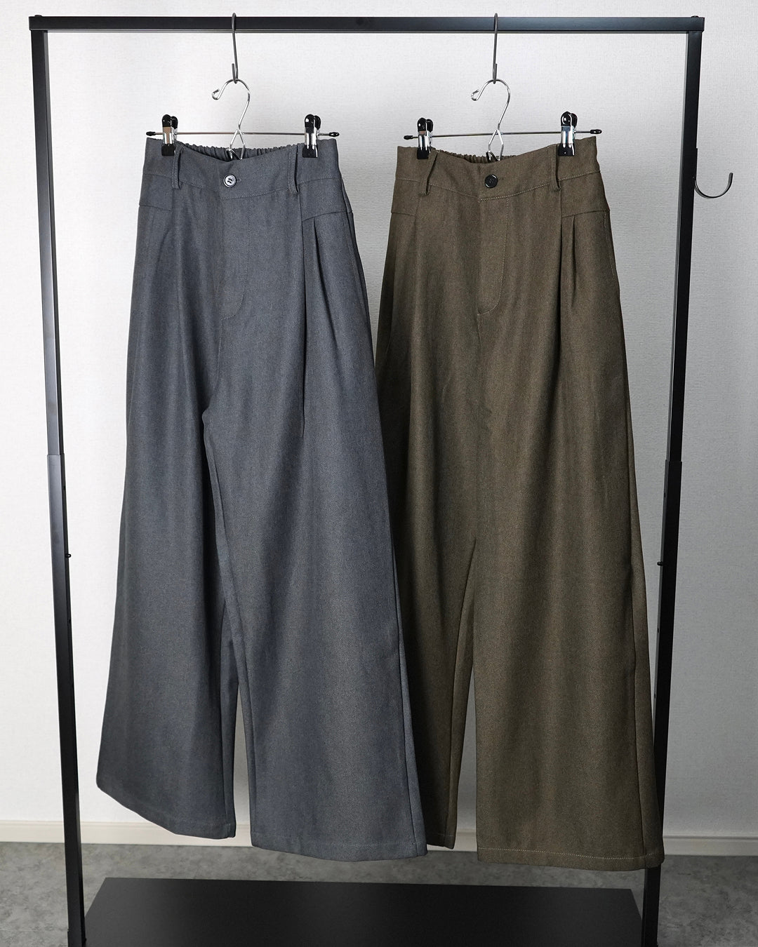 ツータックワイドスラックス TR0036