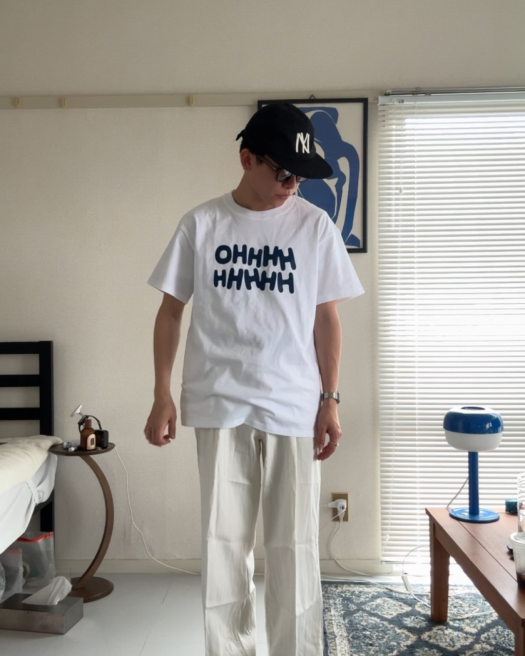 シンプルプリントTシャツ UD0054