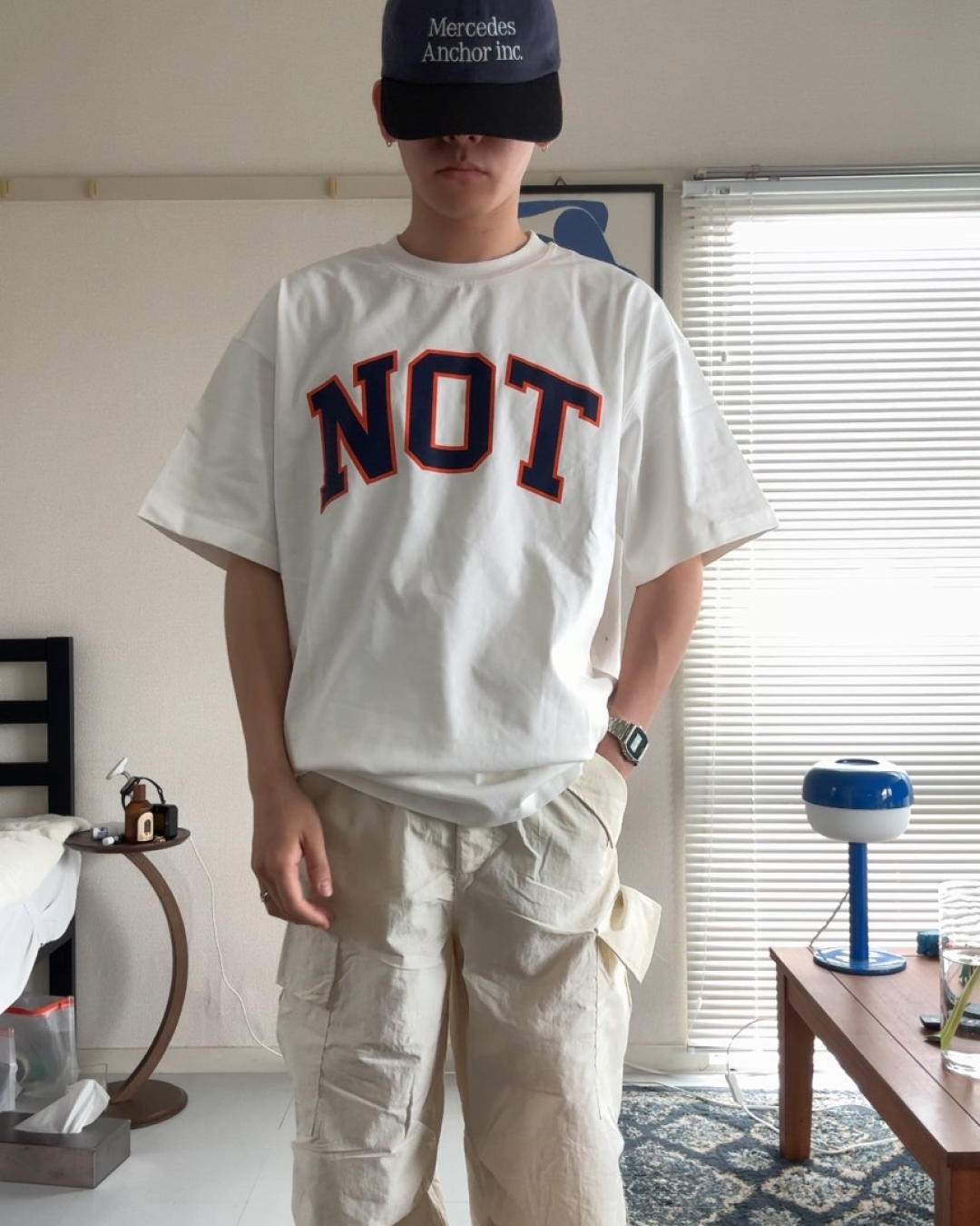 NOTプリントTシャツ UD0056