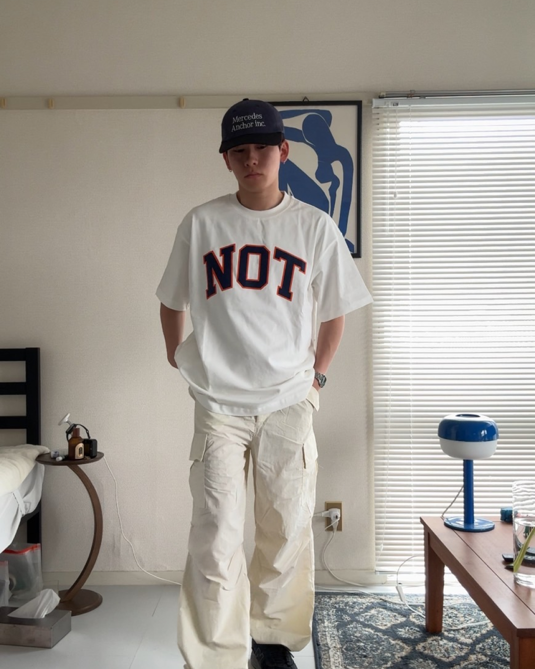 NOTプリントTシャツ UD0056