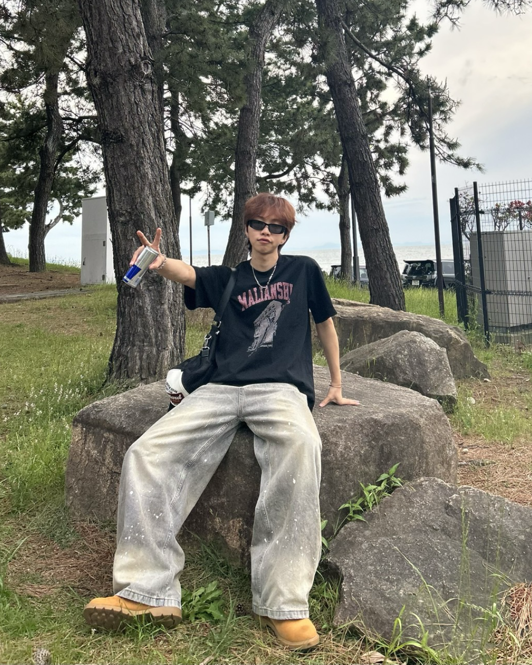 フロントプリントTシャツ WG0014