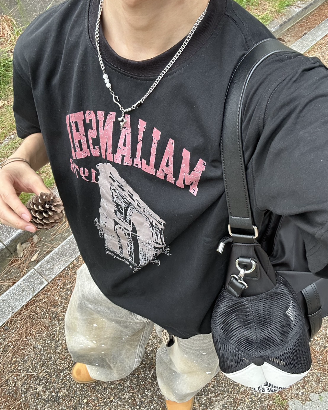 フロントプリントTシャツ WG0014