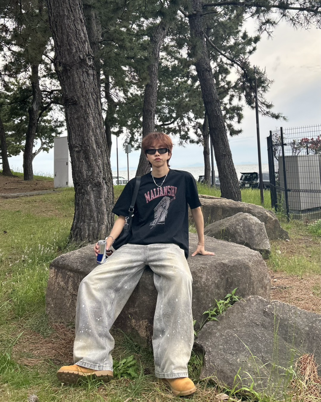 フロントプリントTシャツ WG0014