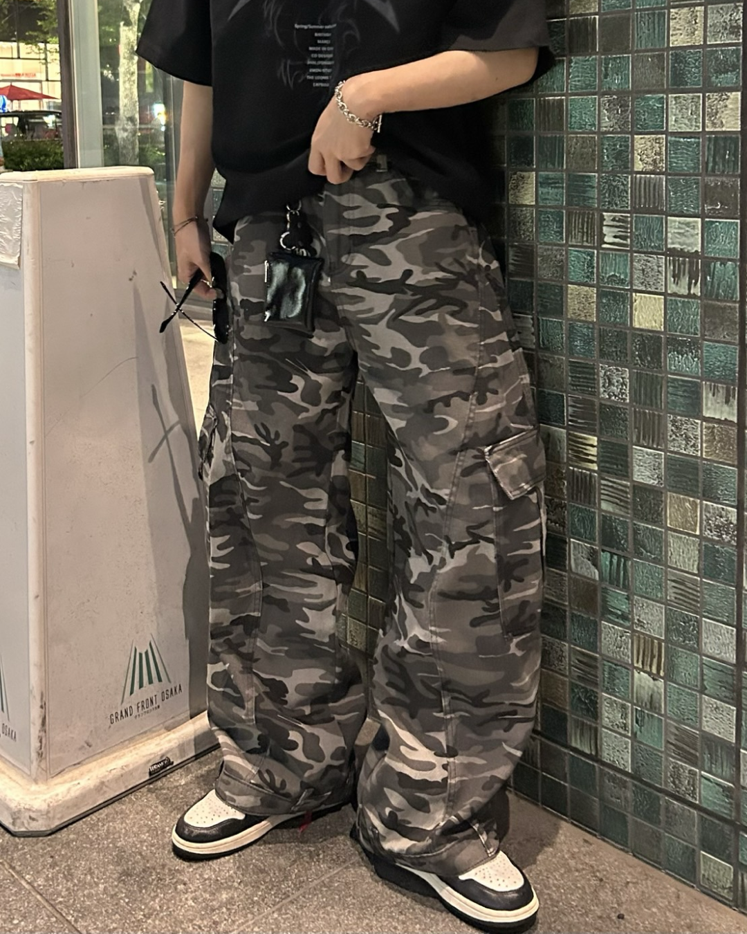 【即納】迷彩バギーパンツ WG0017