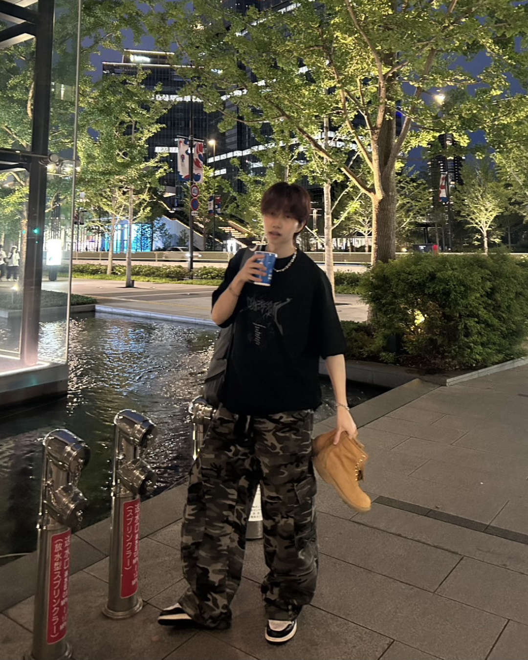 【即納】迷彩バギーパンツ WG0017