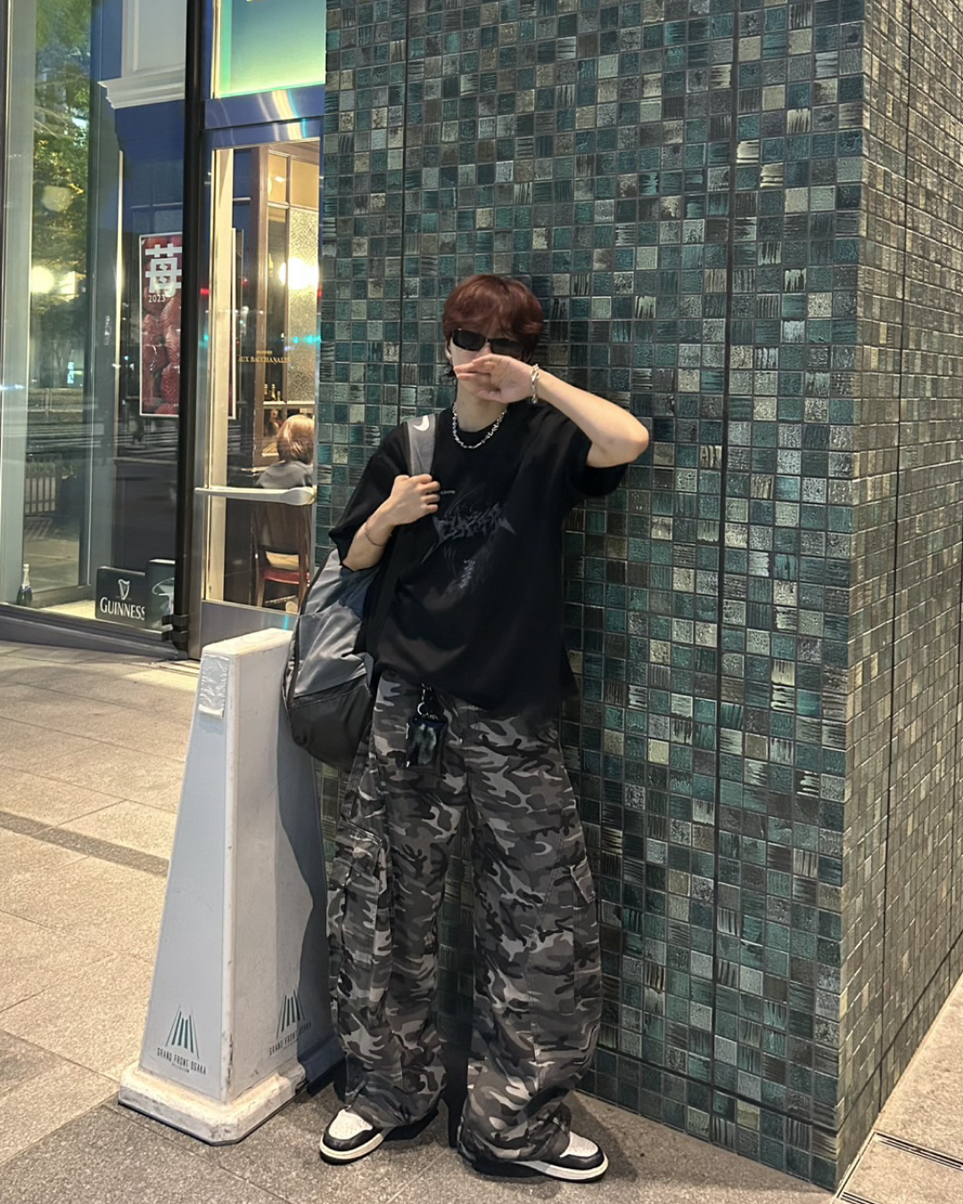 【即納】迷彩バギーパンツ WG0017