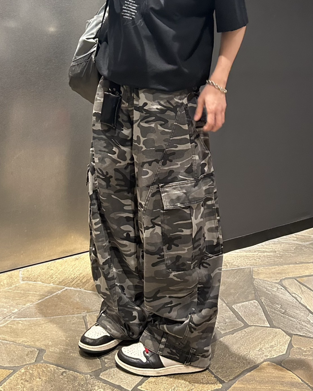 【即納】迷彩バギーパンツ WG0017