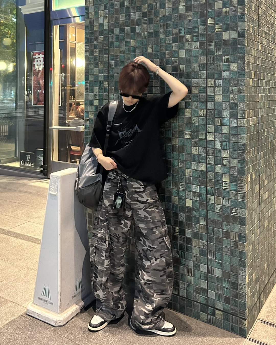 【即納】迷彩バギーパンツ WG0017