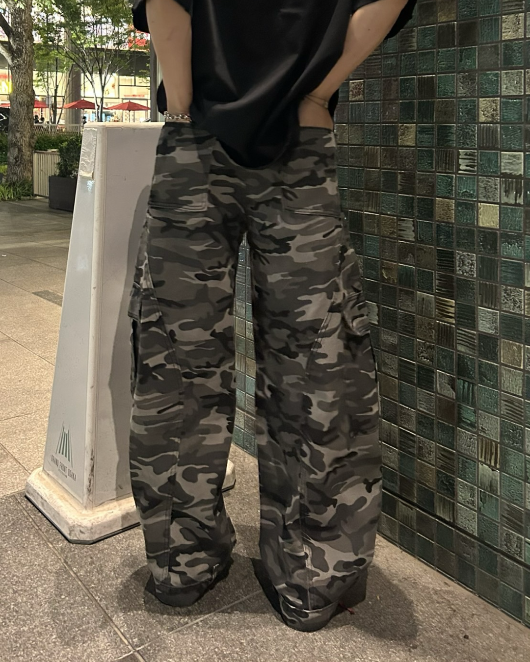 【即納】迷彩バギーパンツ WG0017