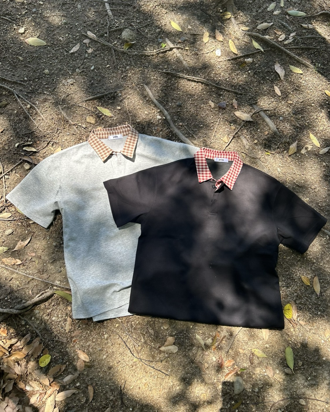 切り替えチェックカラーポロ WG0033