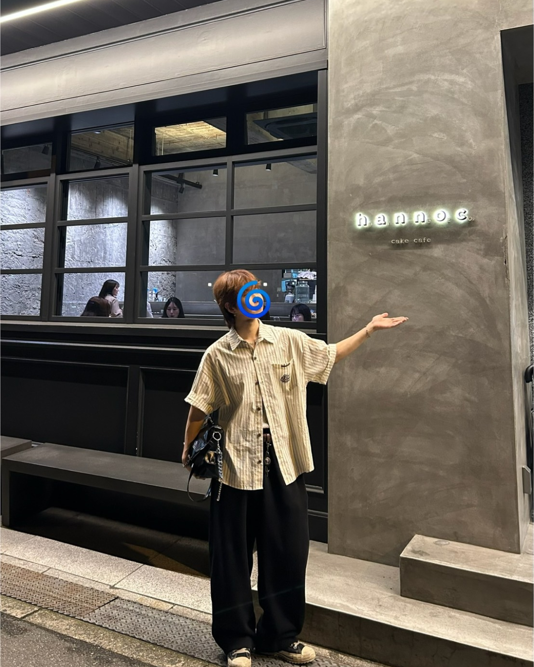 【即納】カラーストライプシャツ WG0071